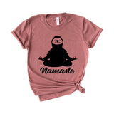 sloth namaste