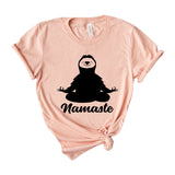 sloth namaste