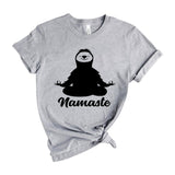 sloth namaste
