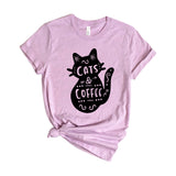 cat and coffee