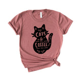 cat and coffee