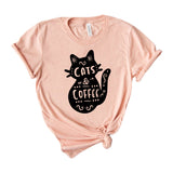 cat and coffee