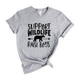 support wildlife raise boys
