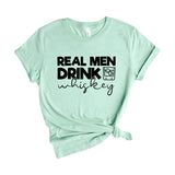 real men drink whiskey