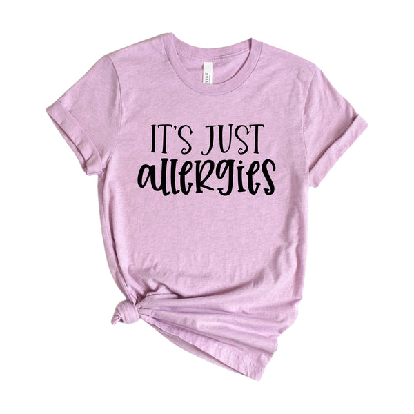 Its just allergies