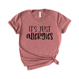 Its just allergies