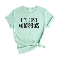 Its just allergies