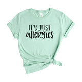 Its just allergies