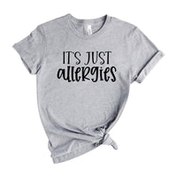Its just allergies