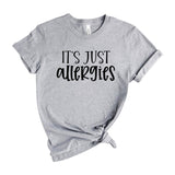 Its just allergies