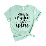 there's a chance this is wine