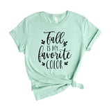 fall is my favorite color
