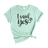 I said yess