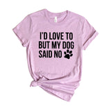 my dog said no