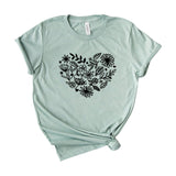 flower heart