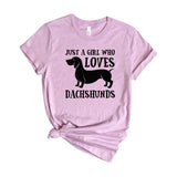 just a girl who loves dachshunds