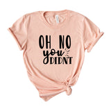 oh no you didn't