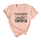Procrastinators unite tomorrow
