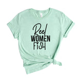 reel women fish