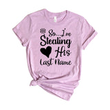 So I am stealing his last name