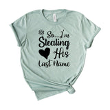 So I am stealing his last name