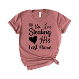 So I am stealing his last name