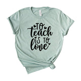 To Teach Is To Love