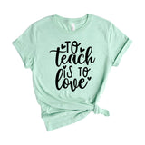 To Teach Is To Love