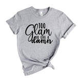 Too glam to give a damn