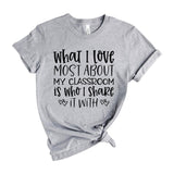 What I love most about my classroom is who I shake it with