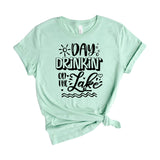 day drinking on the lake