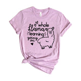 Whole Llama learning going on