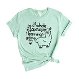 Whole Llama learning going on