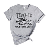 Teacher shark doo your homework