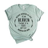 Because someone we love is in heaven there is a little bit of heaven in our home